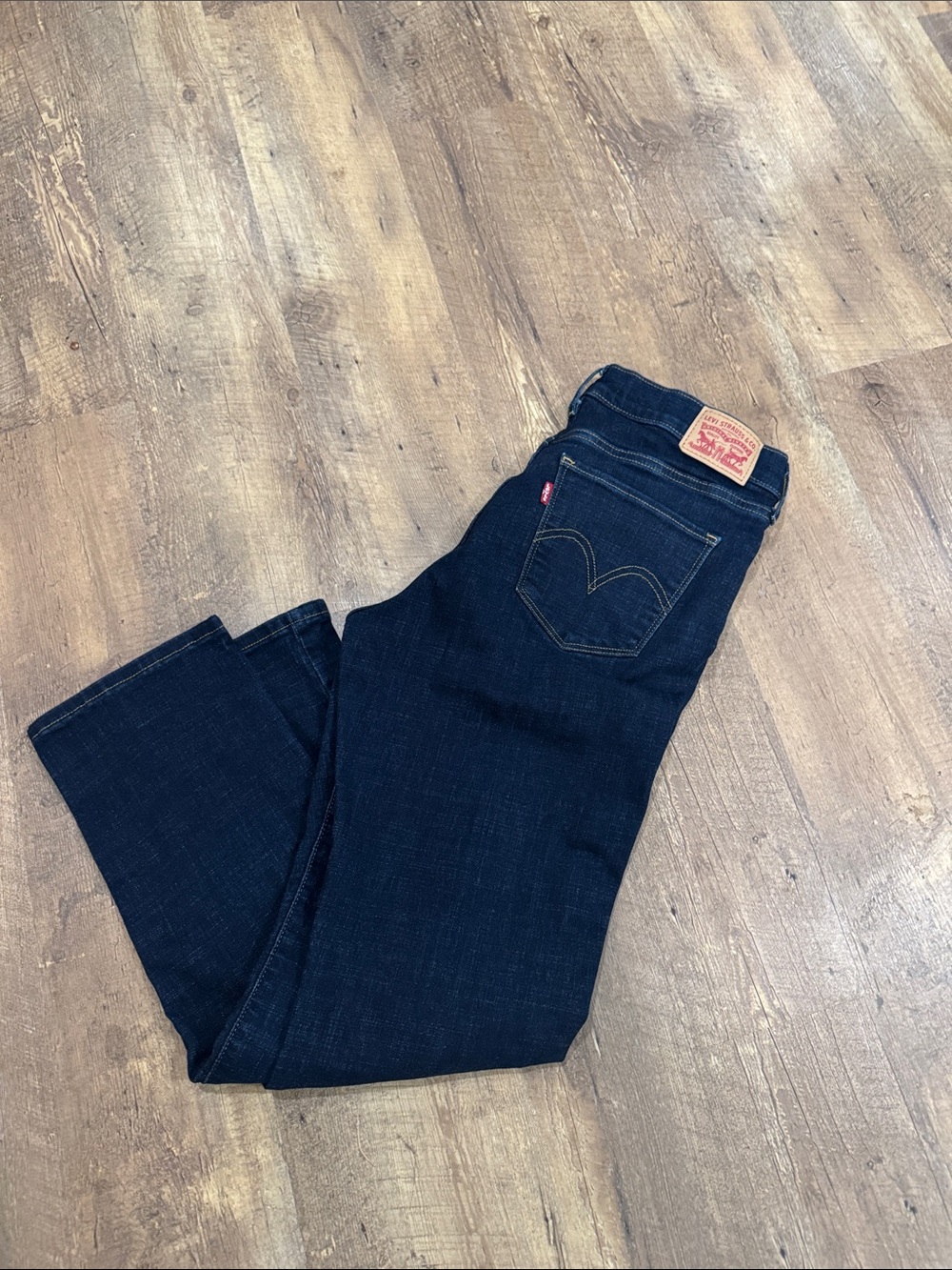 Levi's Dark Indigo Straight Leg Jeans